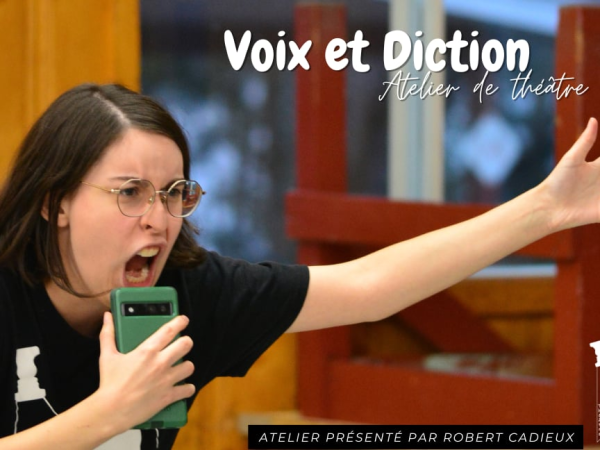 Atelier - Voix et diction - 11 février