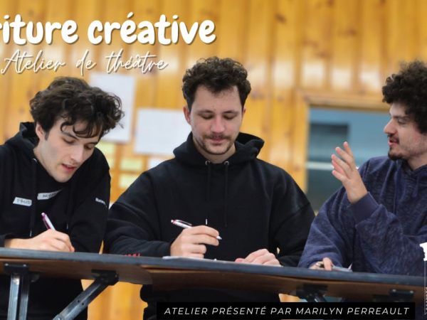 Atelier - Écriture Créative - 27 janvier